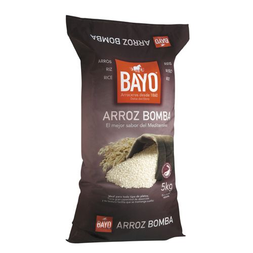 Arroz bomba extra Bayo | Paellarijst 5 Kg