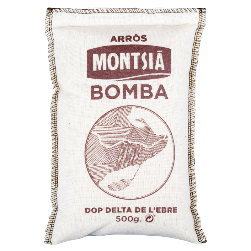 Arroz bomba extra Montsià DOP Delta | Paellarijst 500 Gr