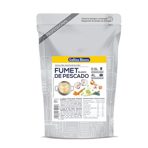 Caldo de pescado blanco Gallina Blanca | Geconcentreerd 1:8_0,5 Lt