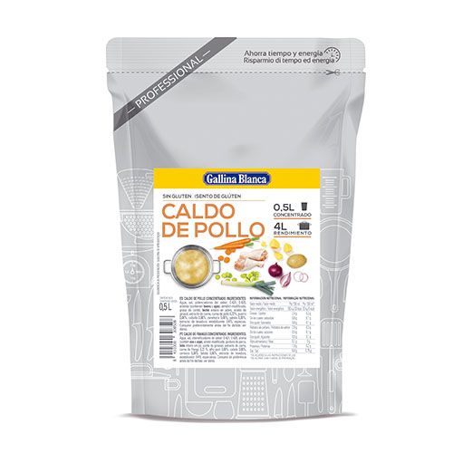 Caldo de pollo Gallina Blanca | Geconcentreerd 1:8_0,5 Lt