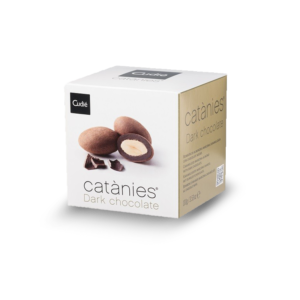 Catànies Dark Chocolate Small | Gekarameliseerde ALMOND amandel 35 Gr