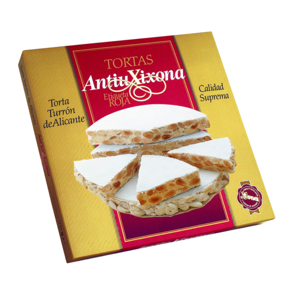 Torta de turrón IGP Alicante Antiu Xixona | 150 Gr