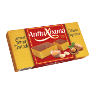 Turrón yema tostada Antiu Xixona | 200 Gr