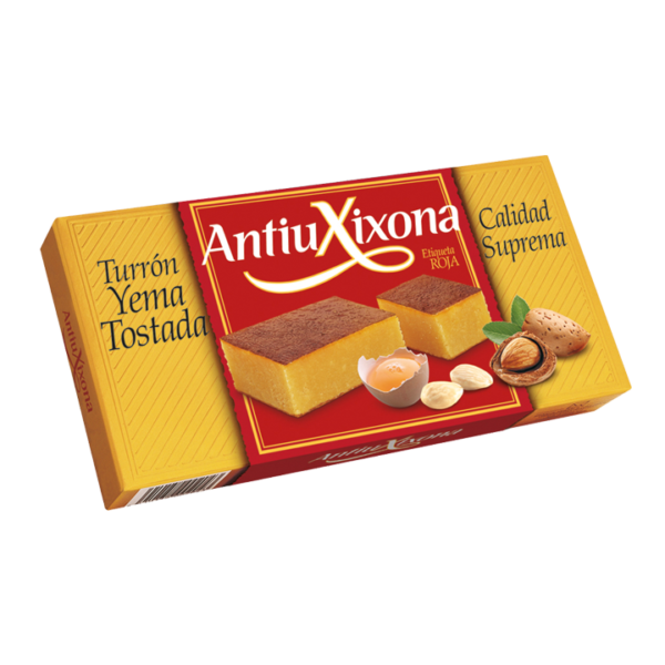 Turrón yema tostada Antiu Xixona | 200 Gr