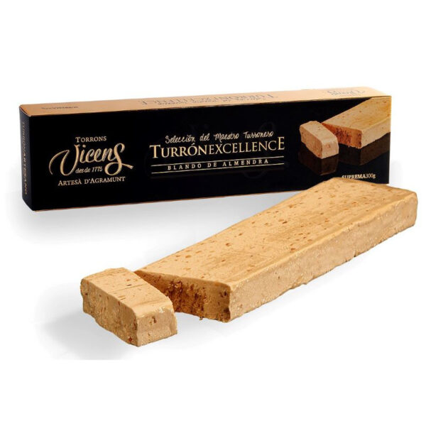 Turrón blando IGP Agramunt Vicens Excellence | 150 Gr