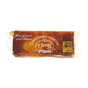 Turrón yema tostada Vicens | 200 Gr