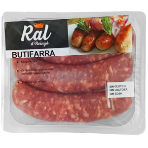 Butifarra cruda Ral d'Avigno | BBQ worst 300 Gr