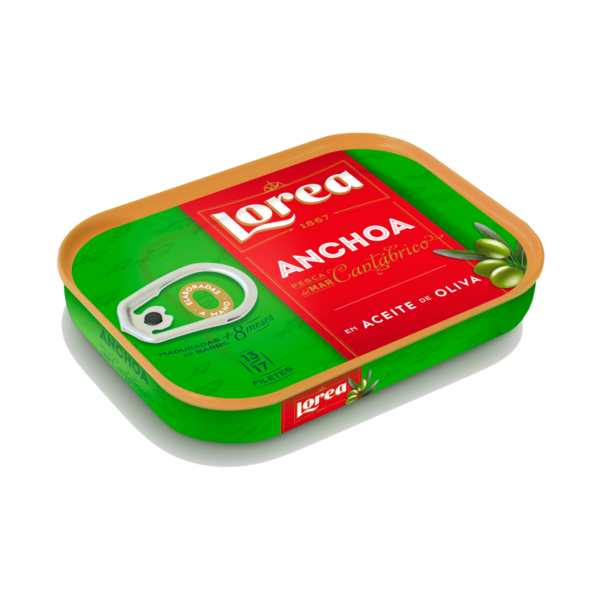 Anchoa del Cantábrico Lorea | Ansjovis 80 Gr