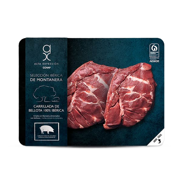 Carrillada de Bellota COVAP AX | 100% Ibérico varkenswangen