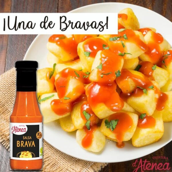 Salsa Brava Olivera d'Atenea | Pikante Spaanse saus 300 Gr