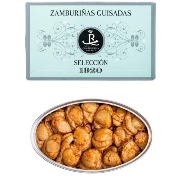 Zamburiñas Guisadas Real | St-Jacobsschelpen 115 Gr