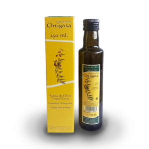 Aceite de oliva Arbequina Ortigosa | Extra verge 0,25 Lt