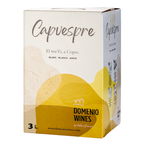 Capvespre bag-in-box blanc 3 Lt | D.O. Catalunya